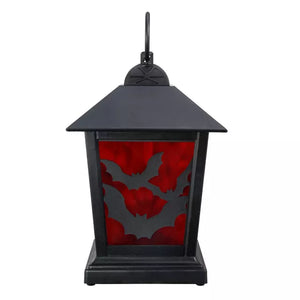 Red LED Creepy Bats Lantern Pathway Markers - 3 Pack