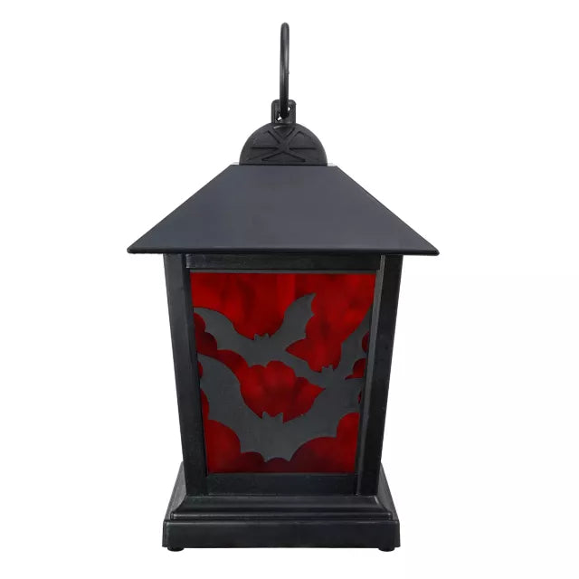 Red LED Creepy Bats Lantern Pathway Markers - 3 Pack