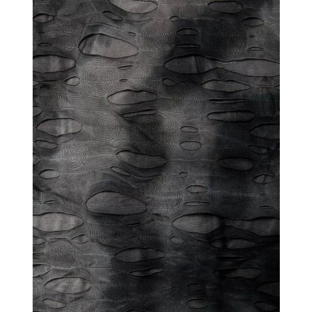 Multi-Tone Shredded Fabric