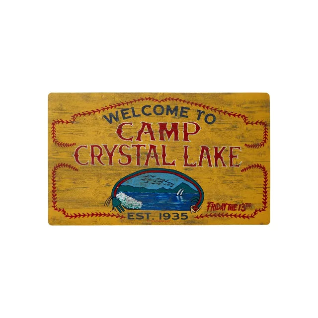 Welcome to Camp Crystal Lake Doormat - Friday the 13th