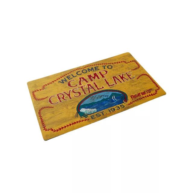 Welcome to Camp Crystal Lake Doormat - Friday the 13th