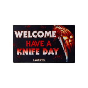 Michael Myers Have A Knife Day Doormat - Halloween