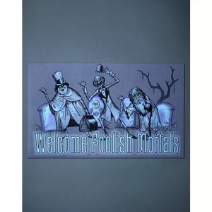 Welcome Foolish Mortals Doormat - The Haunted Mansion