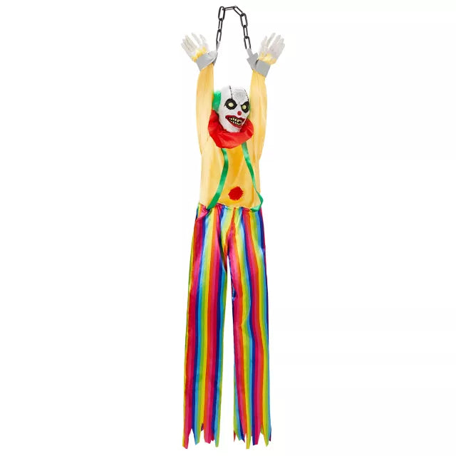 Hanging Kicker Clown Decoration