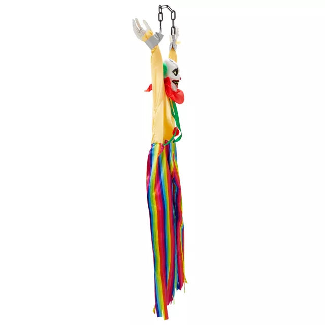 Hanging Kicker Clown Decoration