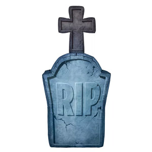 4 Ft Light-Up Tombstone Inflatable Decoration