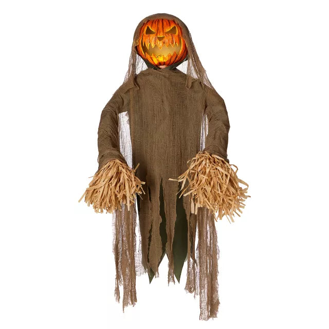 Hanging Rotten Pumpkin