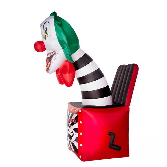 8 Ft Light-Up Fright in the Box Inflatable Decoration