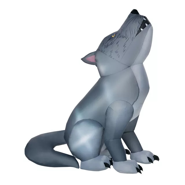 3 Ft Wolf Light-Up Inflatable - Decorations