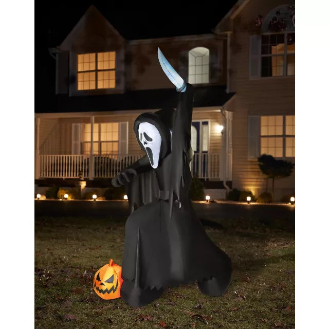12 Ft. Ghostface Light-Up Inflatable Decoration