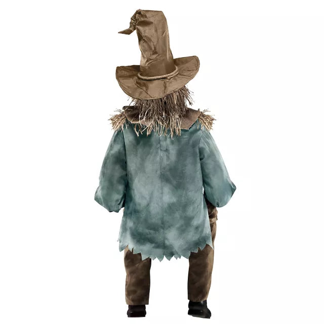 4 Ft 6 In Scary Sitting Scarecrow Animatronic