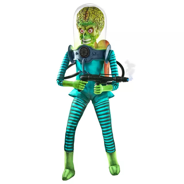 6 Ft 6 In Martian Warrior Animatronic  - Mars Attacks