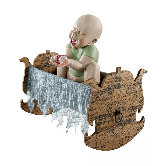 Zombie Babies ™ Haunted Cradle