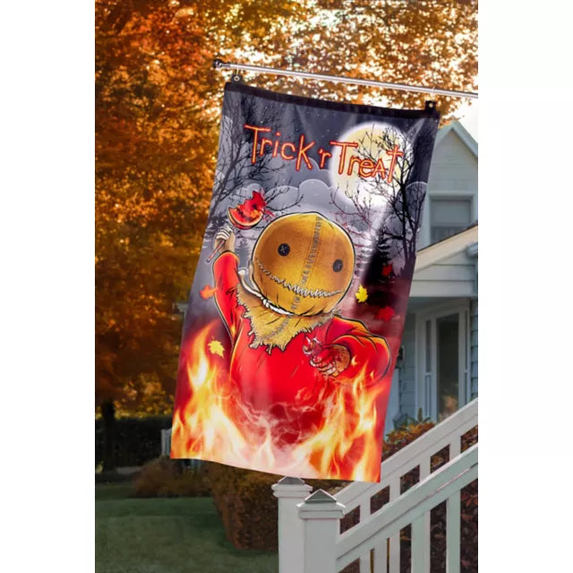 Flaming Sam Flag - Trick 'r Treat