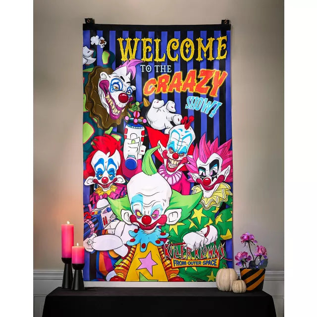 The Crazy Show Flag - Killer Klowns from Outer Space