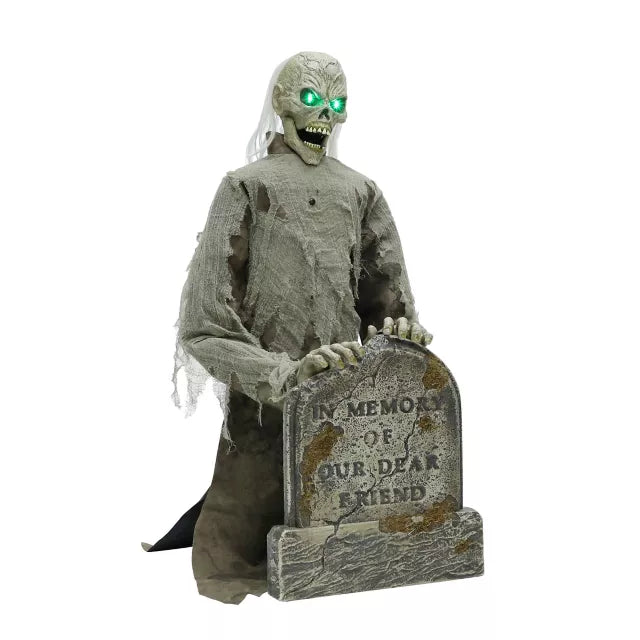 3 Ft Gravestone Ghoul Animatronic