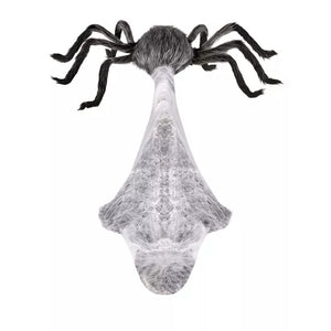 1 Ft 9 In LED Gray Jumping Spider Animatronic