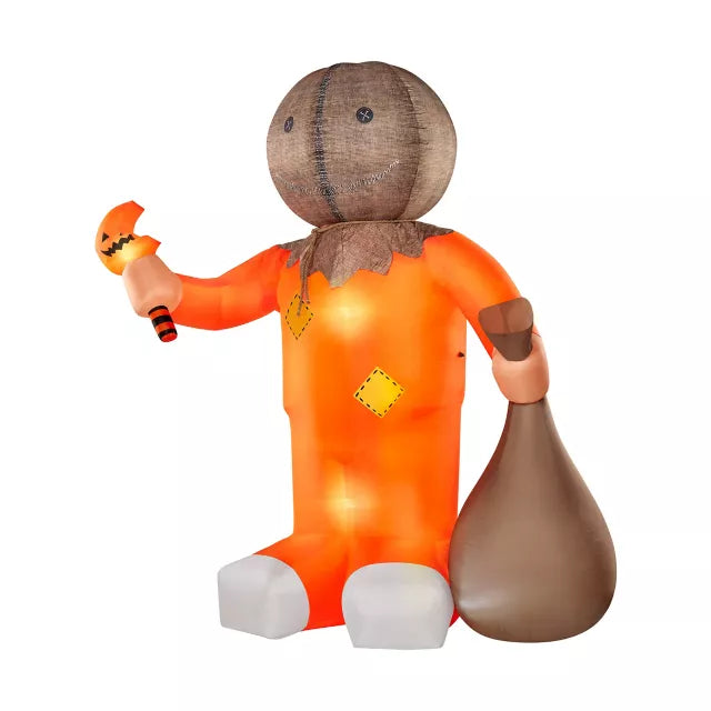 8 Ft Light-Up Sam Inflatable Decoration - Trick 'r Treat