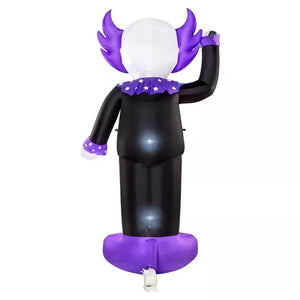 8 Ft. Spinning Eye Clown Light-Up Inflatable Decoration
