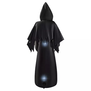 6 Ft. Masked Hooded Figure Light-Up Inflatable Decoration