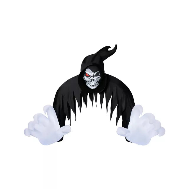 12 Ft Light-Up Jack the Reaper Archway Inflatable Decoration