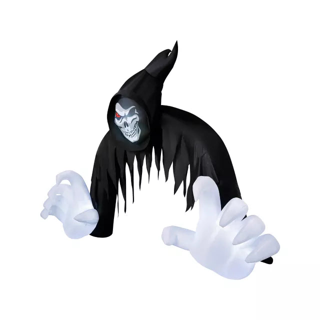 12 Ft Light-Up Jack the Reaper Archway Inflatable Decoration