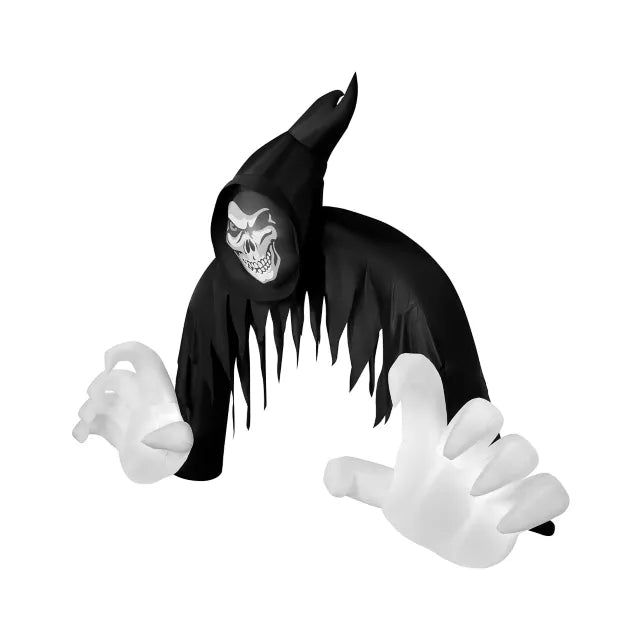 12 Ft Light-Up Jack the Reaper Archway Inflatable Decoration