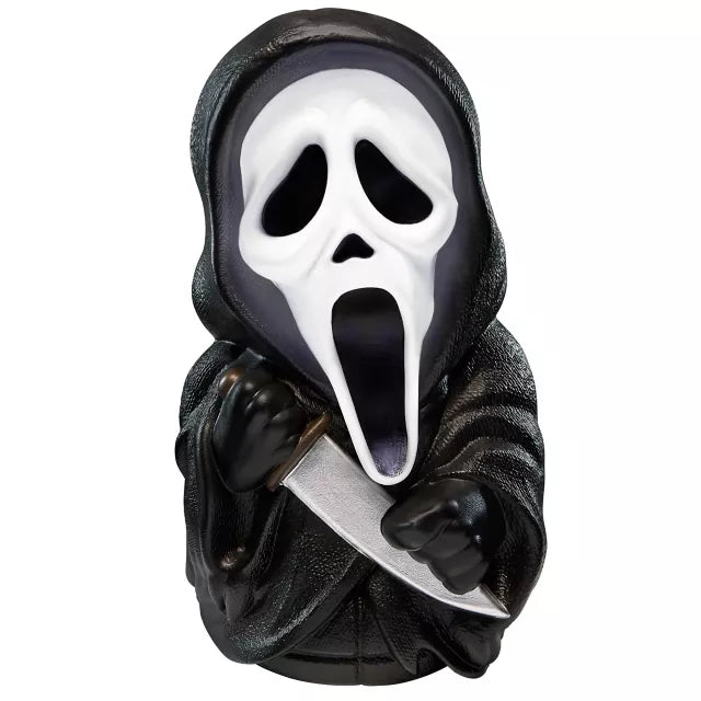 Light-Up Ghost Face Porch Buddy