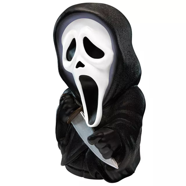 Light-Up Ghost Face Porch Buddy
