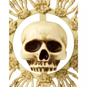 Skeleton Hand Wreath