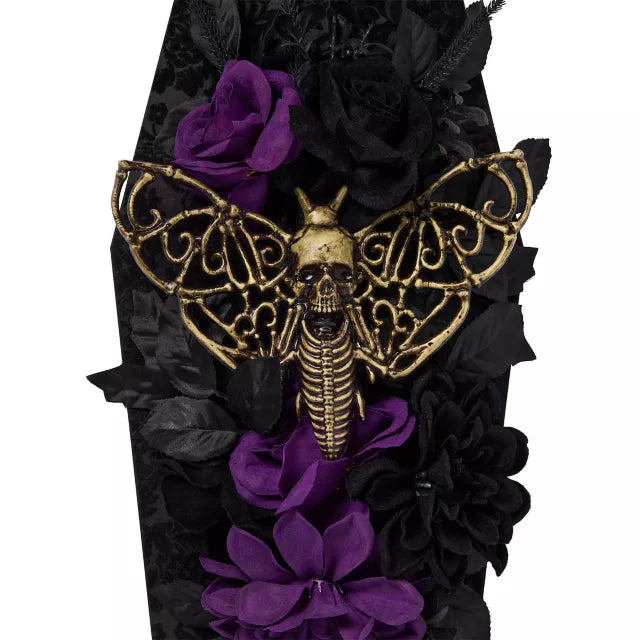 Mystic Arts Moth Coffin Wreath