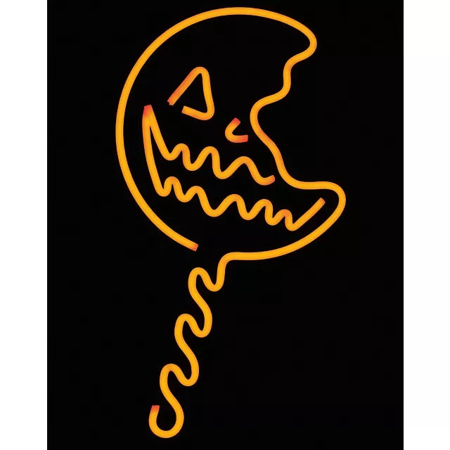 Trick 'r Treat Lollipop Neon LED Light-Up Sign