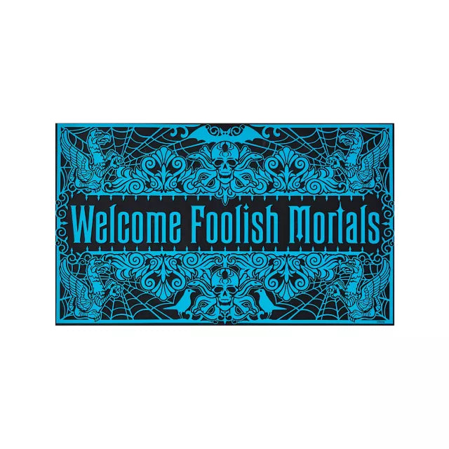 Welcome Foolish Mortals Doormat - Disney The Haunted Mansion