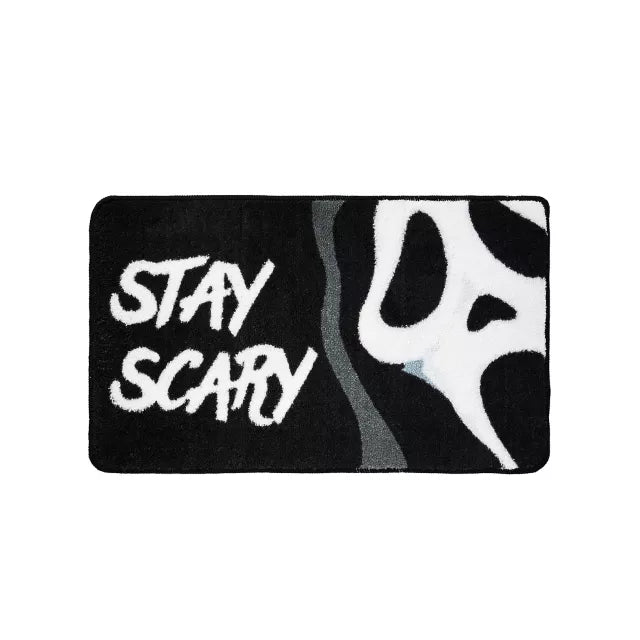 Ghost Face Stay Scary Bath Mat