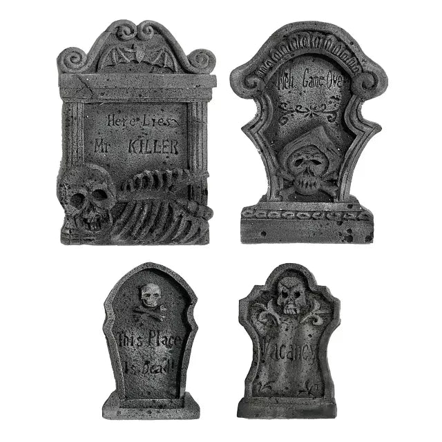 Multi-Pack Humor Tombstones - 4 Pack