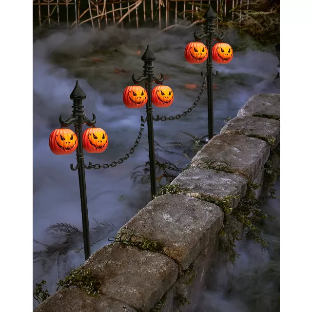 Jack-O-Lantern Lawn Stakes
