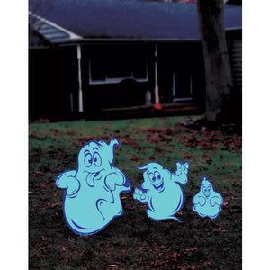 Silly Ghosts Signs Lawn Decor Set