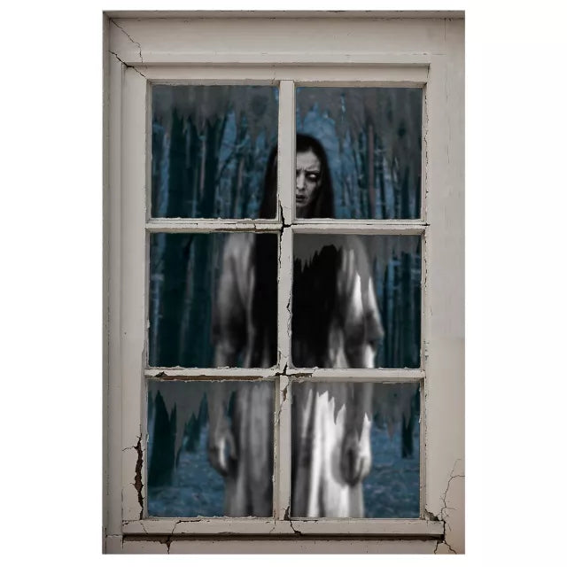 Woman Window Cover