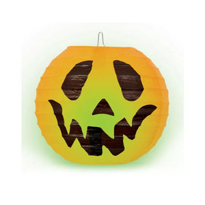 Hanging Scary Light-Up Jack-O-Lantern