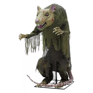 4 Ft 2 In Mutant Sewer Rat Animatronic