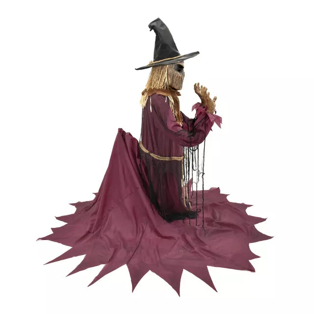 9 Ft 5 In Sinister Straw Man Animatronic