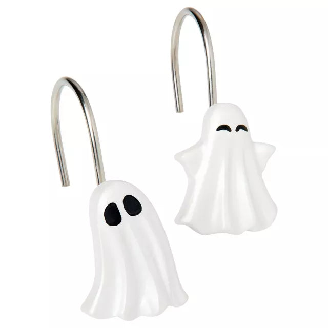 Ghost Shower Hook Set - 12 Pack