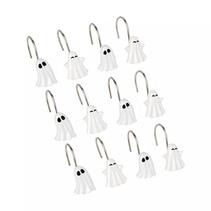 Ghost Shower Hook Set - 12 Pack