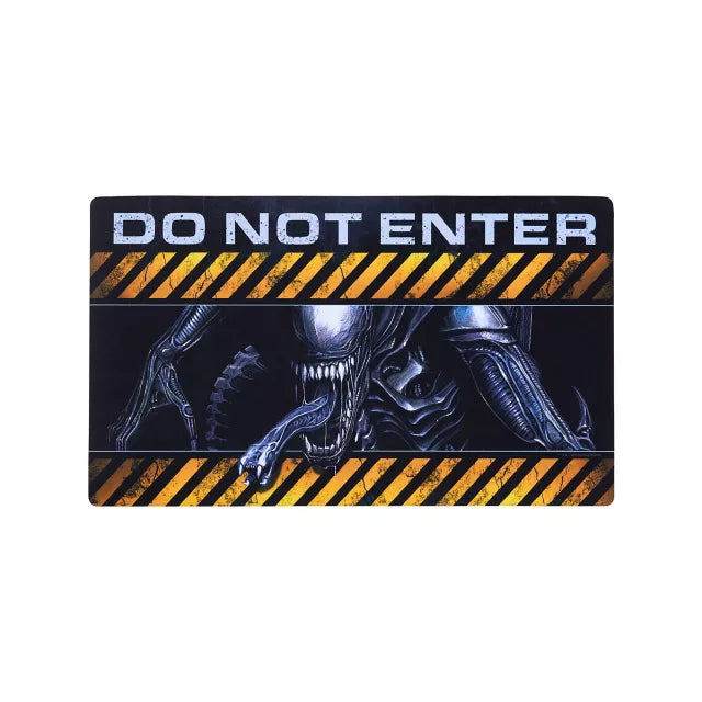 Do Not Enter Doormat - Alien