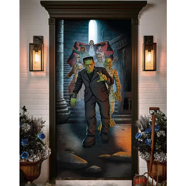 Universal Monsters Door Cover