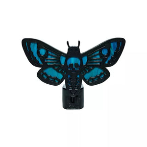 Stained Glass Death Moth Nightlight