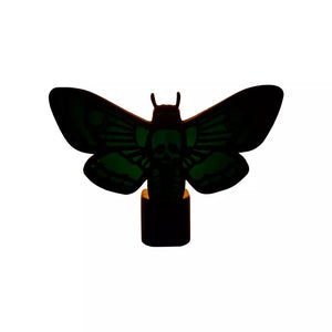 Stained Glass Death Moth Nightlight