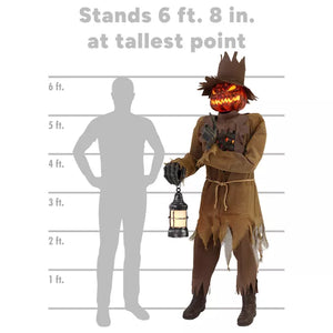 6 Ft 8 In The Lantern Keeper Animatronic