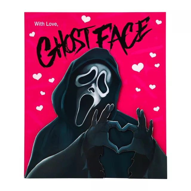 Ghost Face With Love Sign