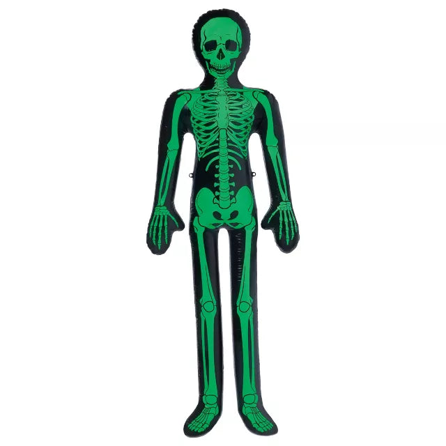 5 Ft Glow in the Dark Inflatable Skeleton